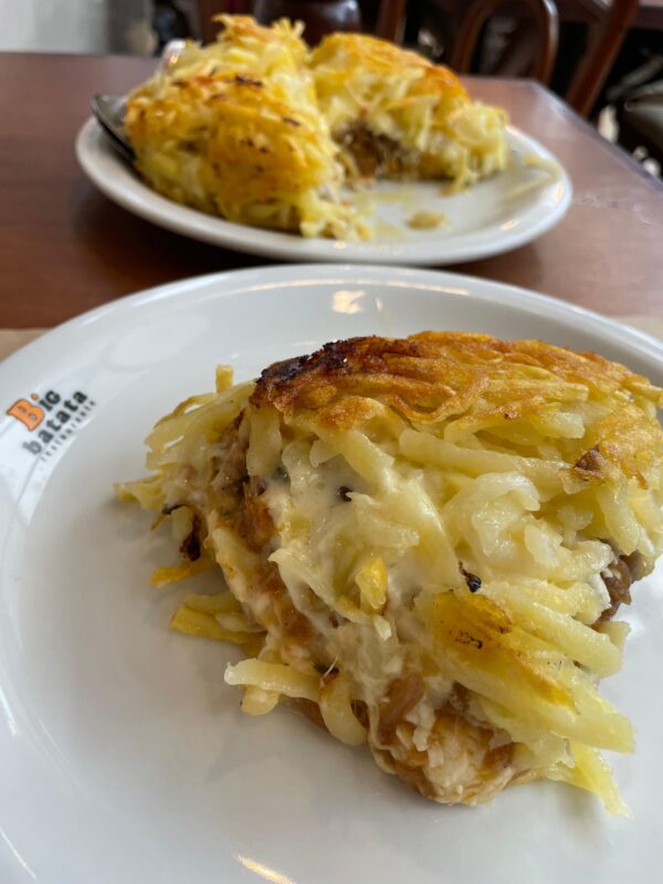 Batata Rostie Bacon c/ Queijo Canastra